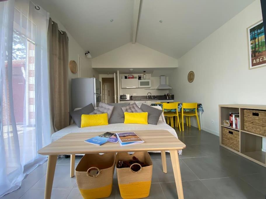 Maison Typee Arcachonnaise Avec Piscine Commune La Teste-de-Buch Buitenkant foto